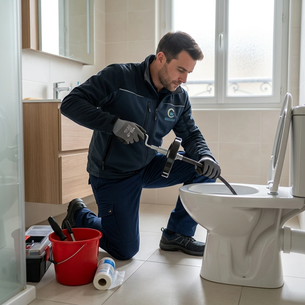 Restez serein, votre WC sera de nouveau fonctionnel