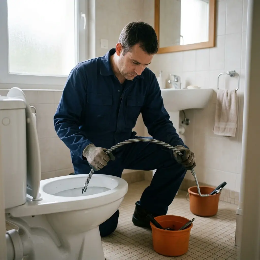 Comment prévenir et réagir face à un WC bouché à Angerville