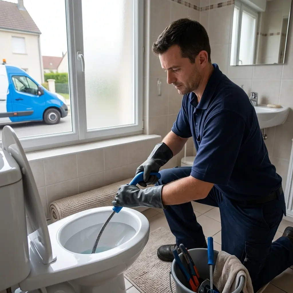 Comment nous procédons pour le débouchage WC