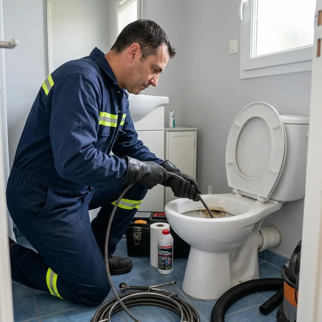Notre méthode pour un débouchage WC efficace