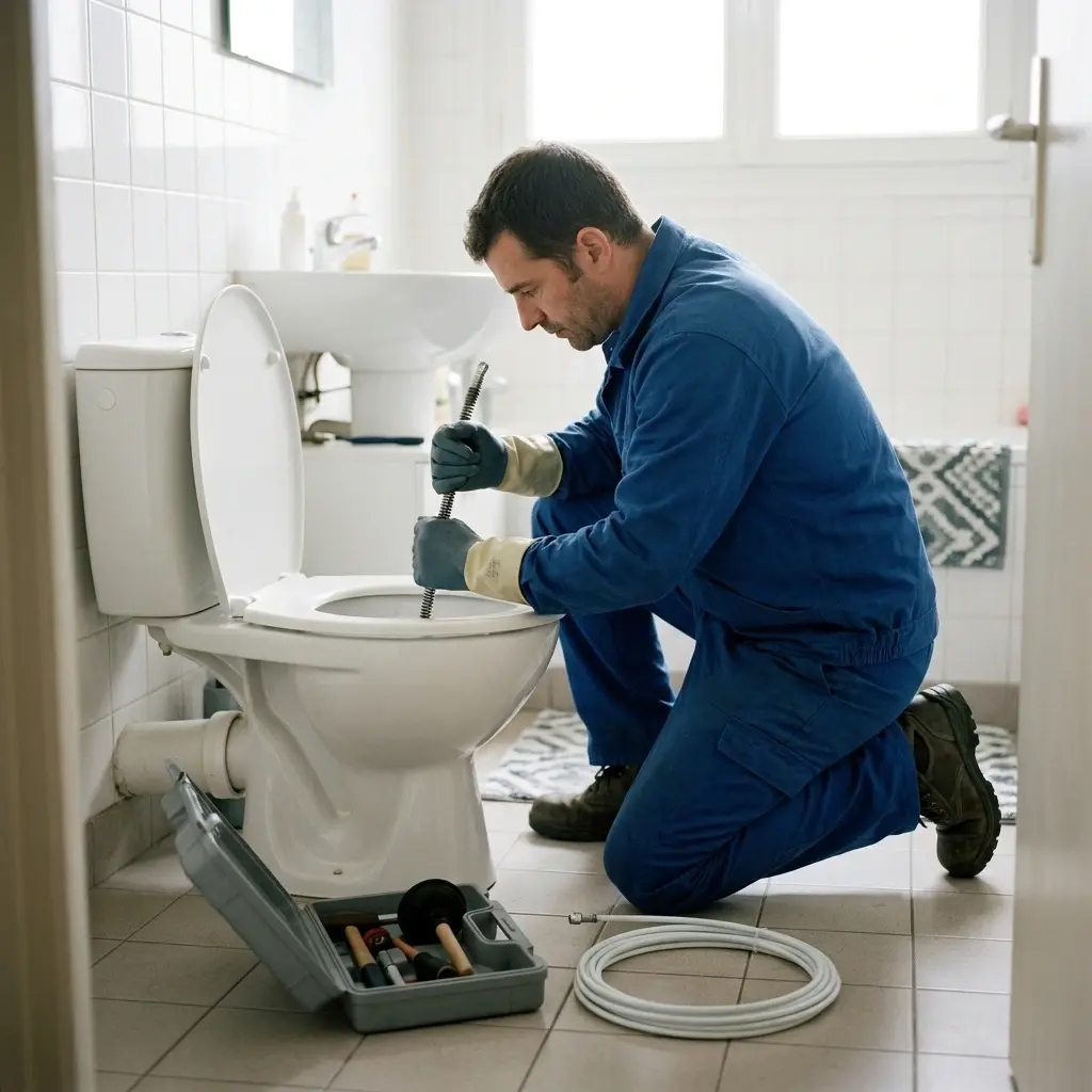 Une technique précise pour un débouchage durable