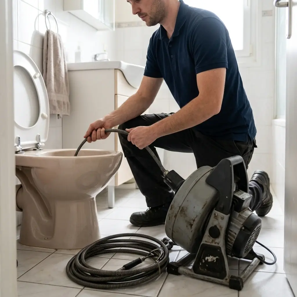 Comment nous procédons pour le débouchage WC