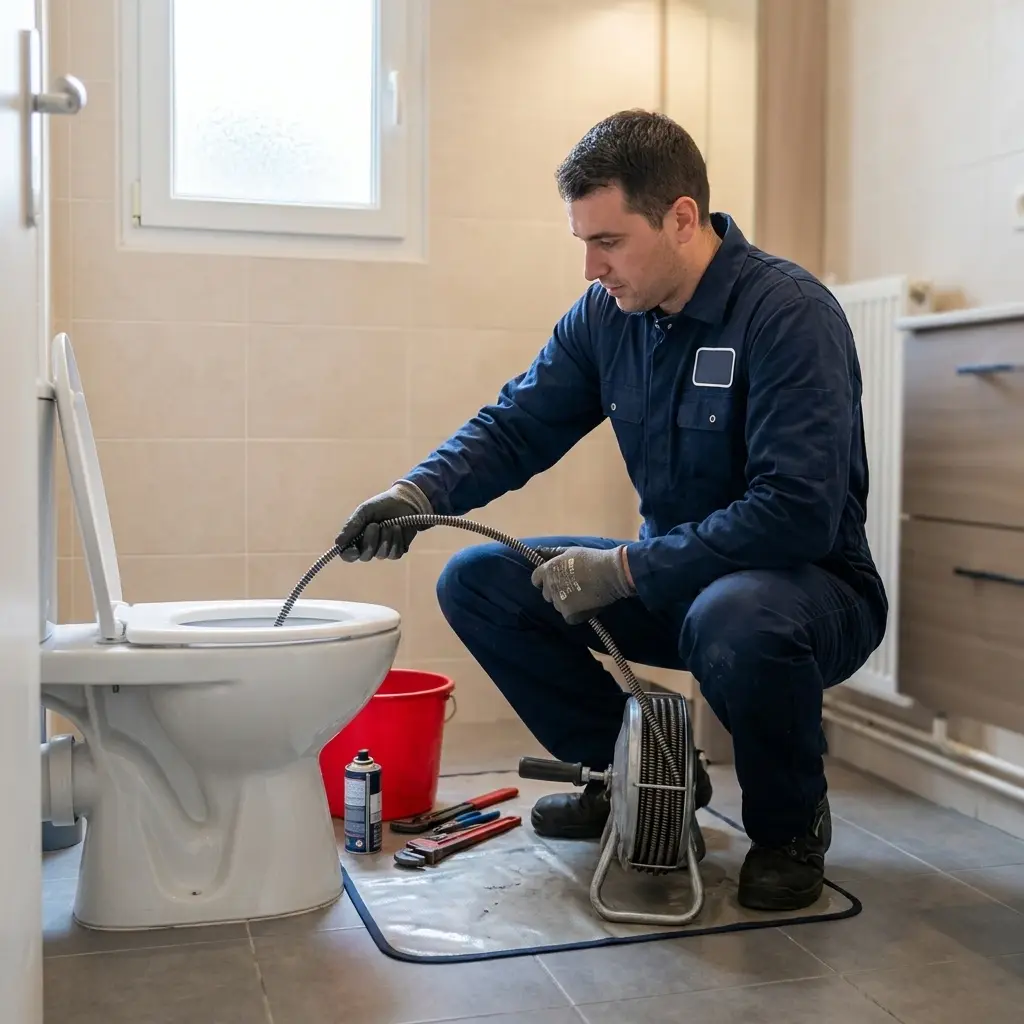 Une technique de débouchage précise et efficace