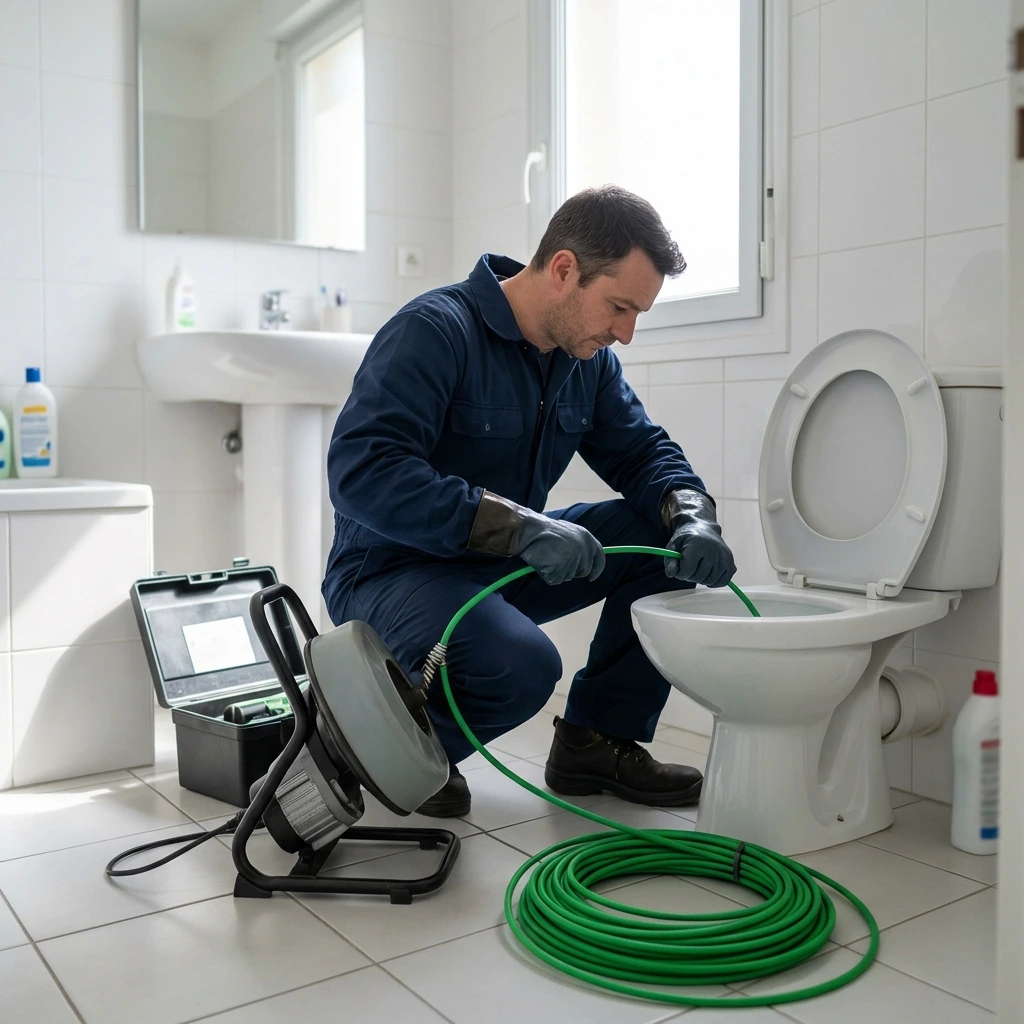 Notre méthode de débouchage WC à Rungis