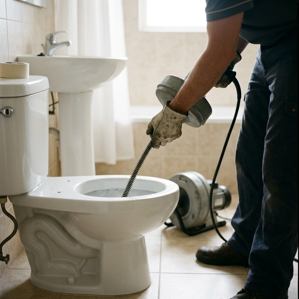 Notre méthode de débouchage WC à Taverny