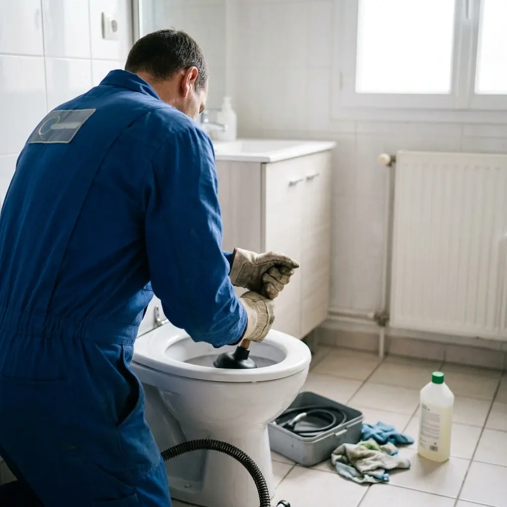 Comment réagir face à un WC bouché à Pierrelaye ?