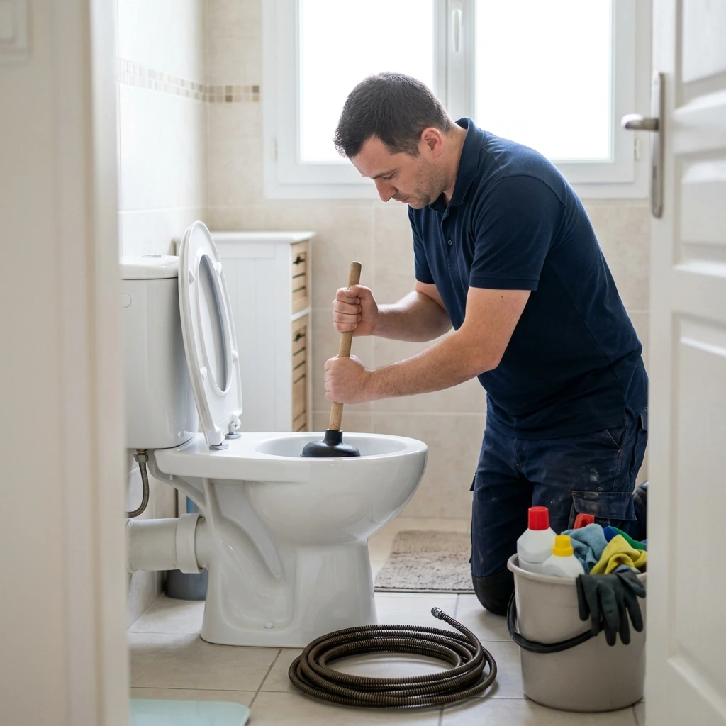 Débouchage WC Seugy (95270)