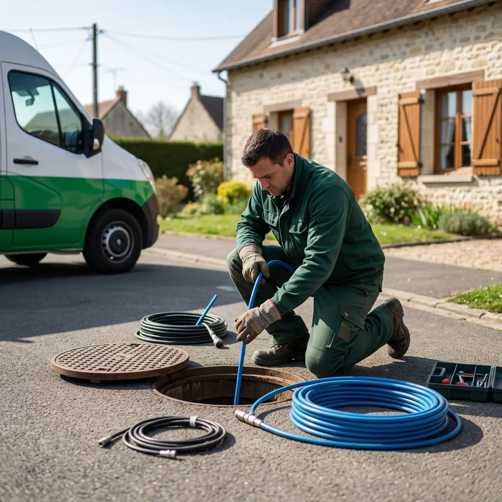 Comment se déroule l'intervention à Hérouville-en-Vexin ?