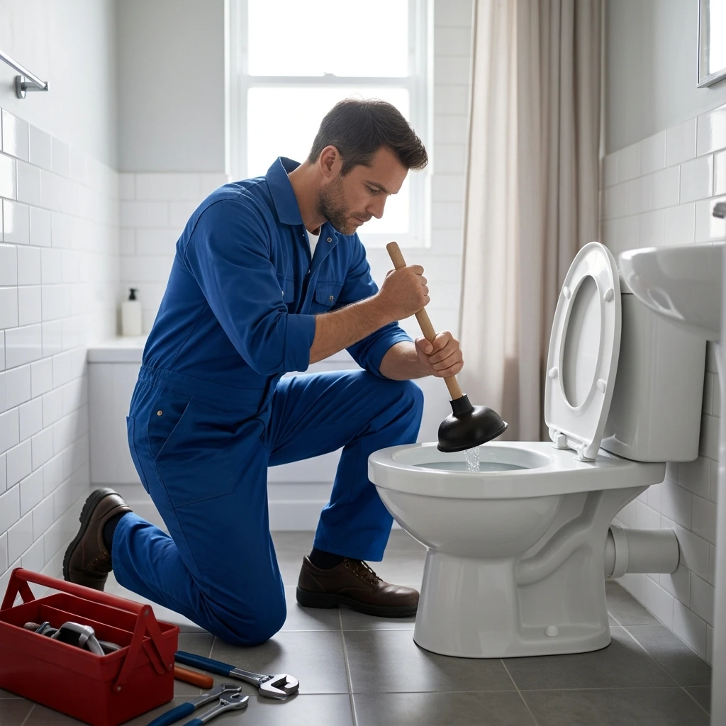 Comment réagir face à un WC bouché à Omerville ?