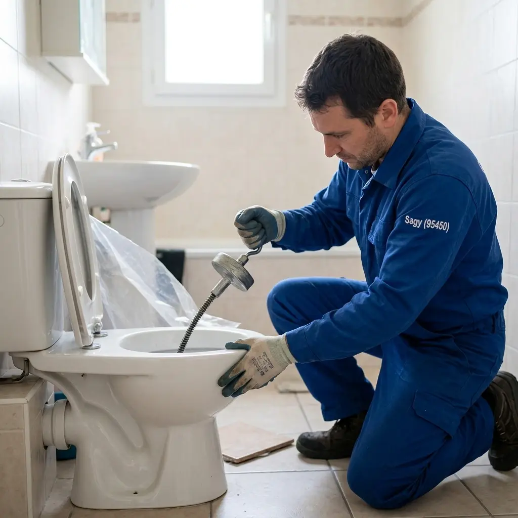 Débouchage WC Sagy (95450)