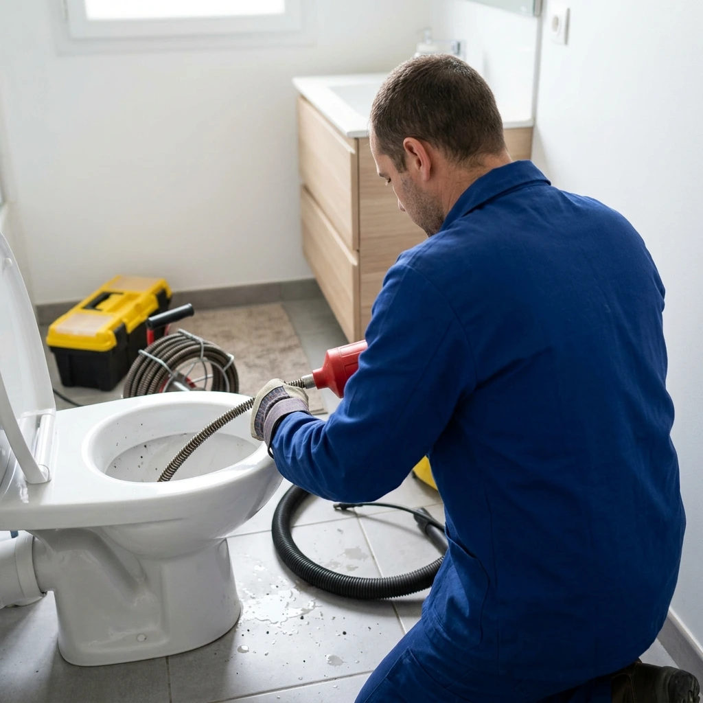 Notre méthode pour le débouchage de WC à Le Thillay