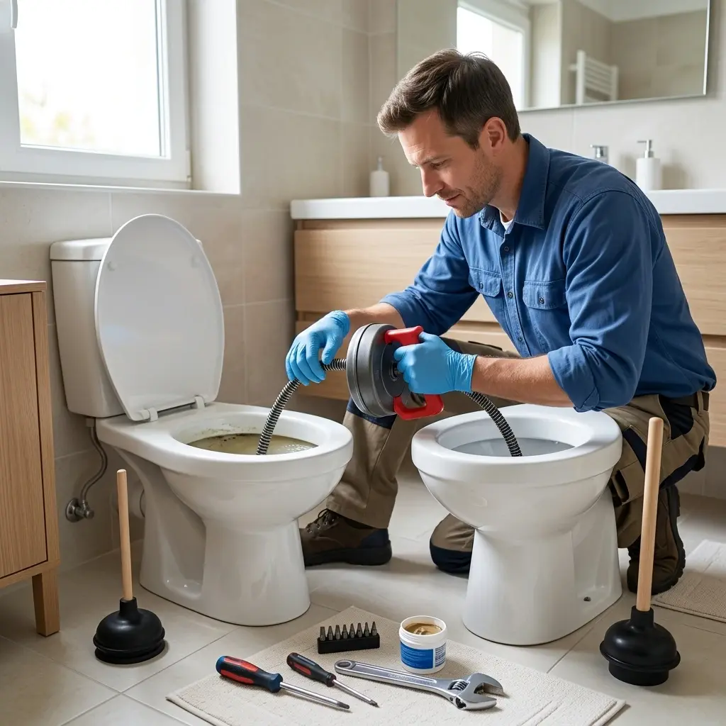 Comment réagir face à un WC bouché à Osny ?