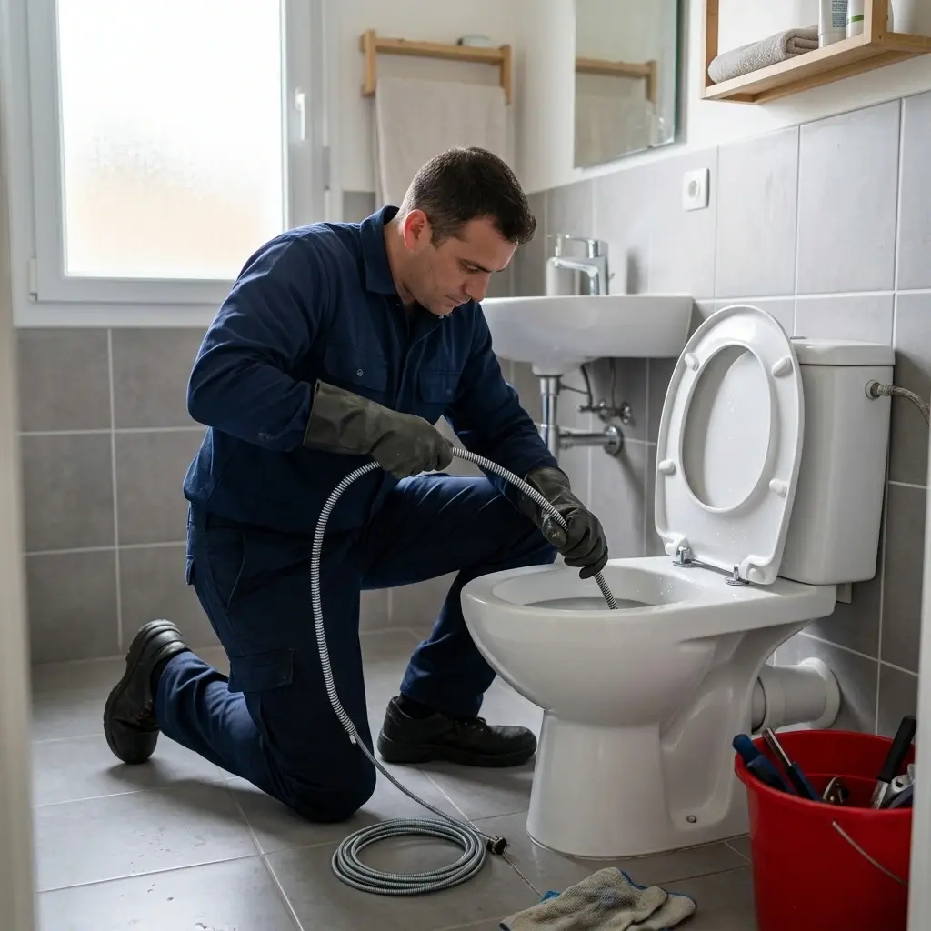 Notre méthode de débouchage WC