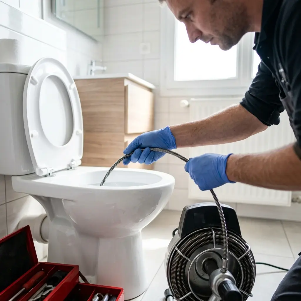 Notre méthode de débouchage WC à Montsoult