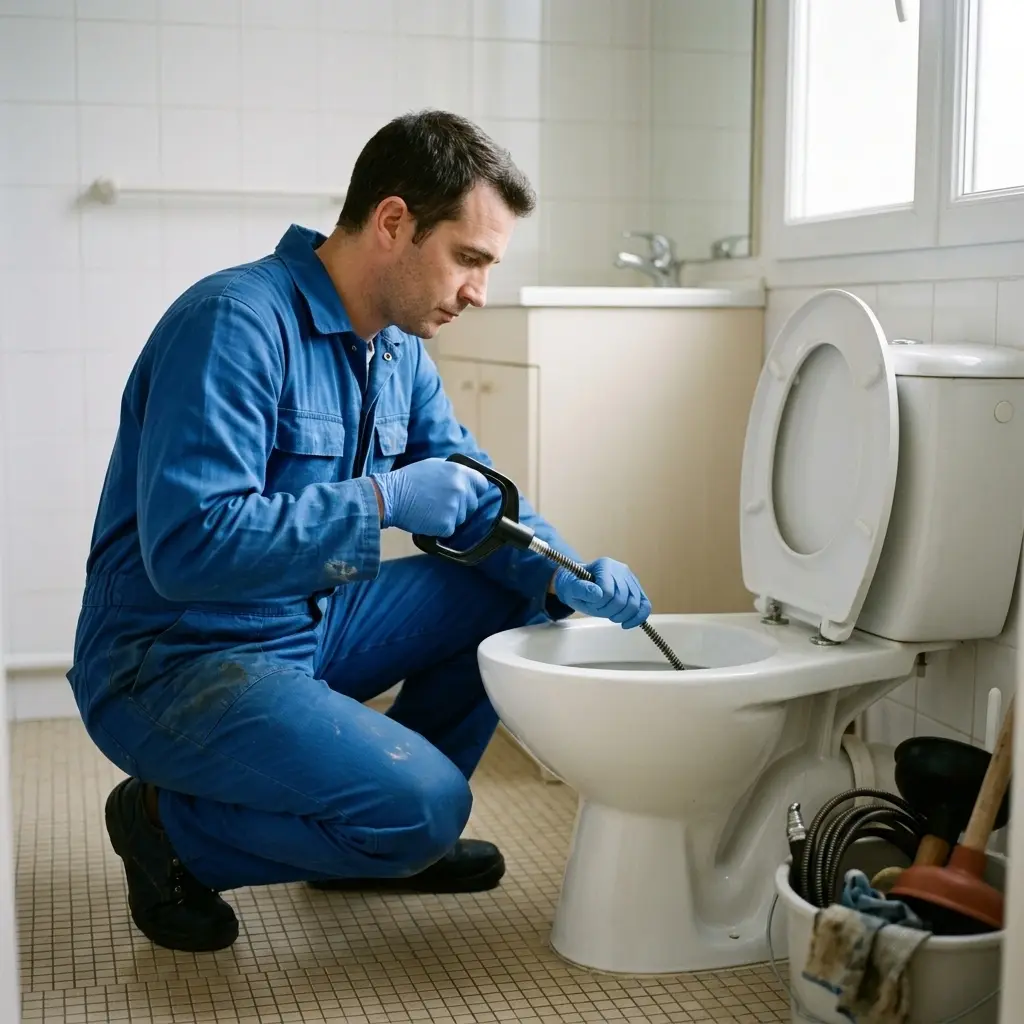 Notre méthode de débouchage WC à Eaubonne