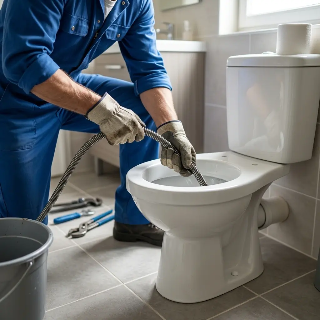 Une intervention rapide et propre pour vos toilettes