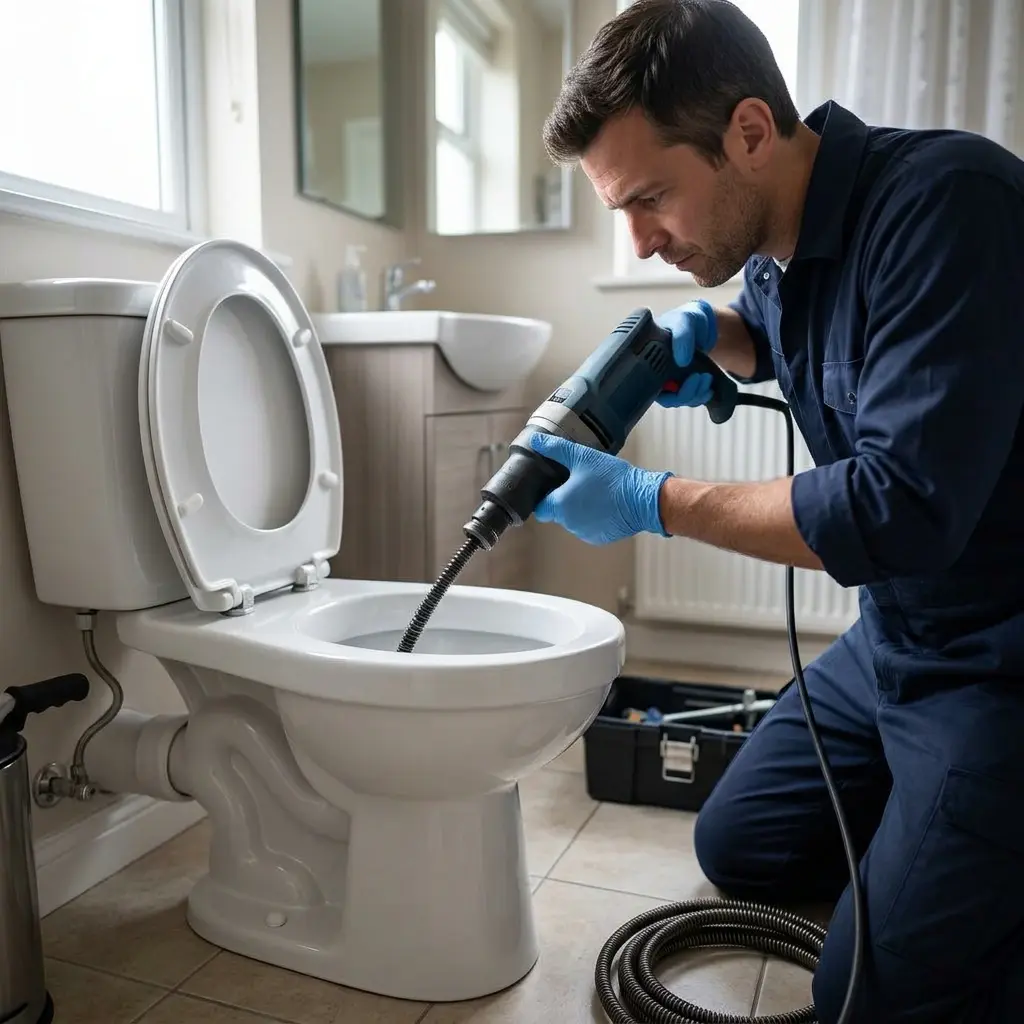 Comment se déroule l'intervention de débouchage WC au Plessis-Gassot ?