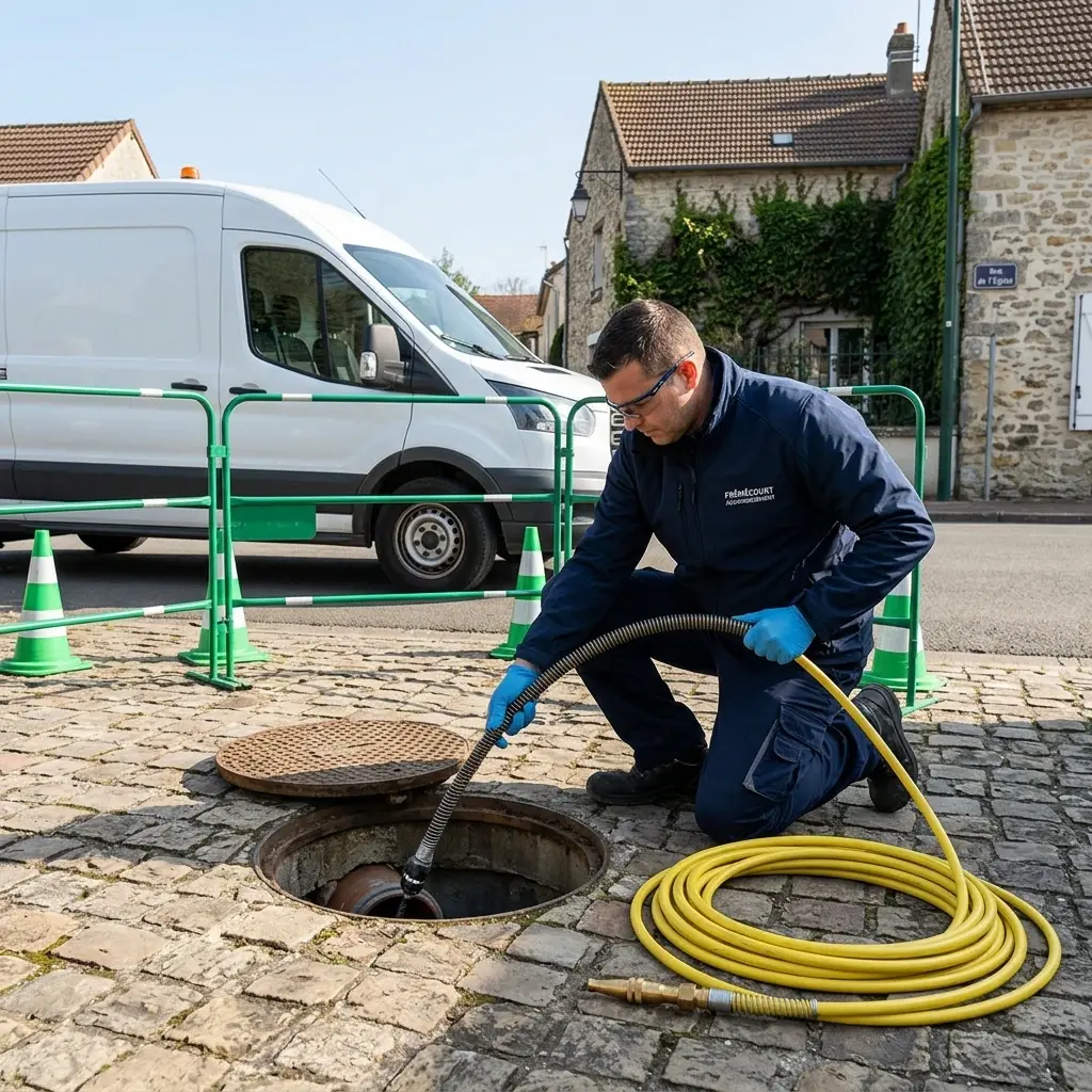 Une technique de débouchage précise et sans dégâts