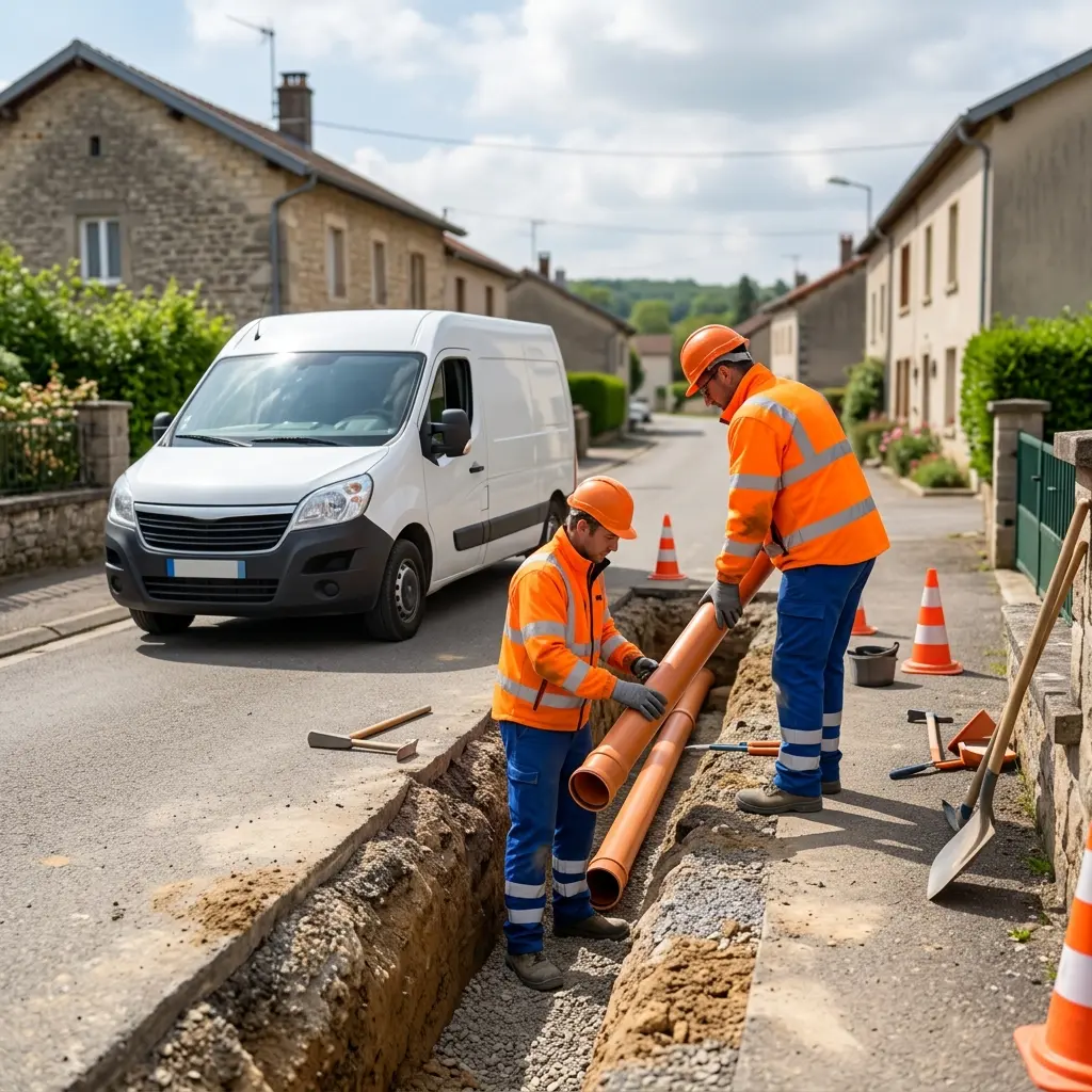 Comment se déroule le raccordement dans la Meuse ?