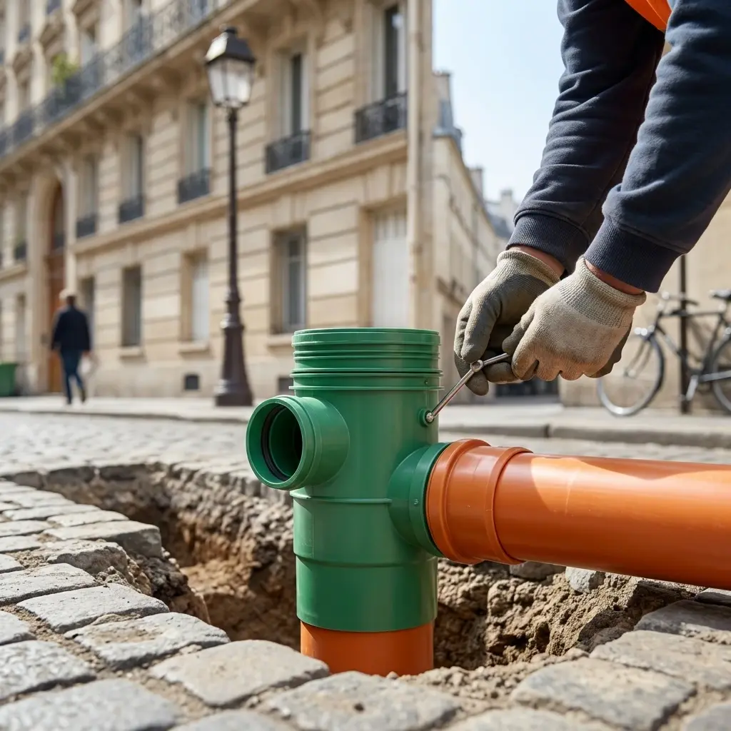 Taches d'humidité sol