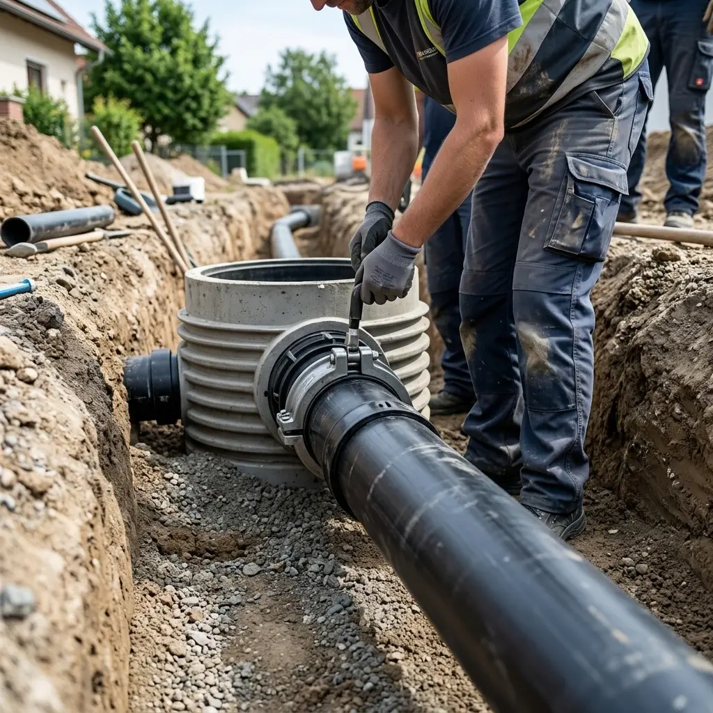Réussir son raccordement au tout-à-l'égout : les normes à suivre