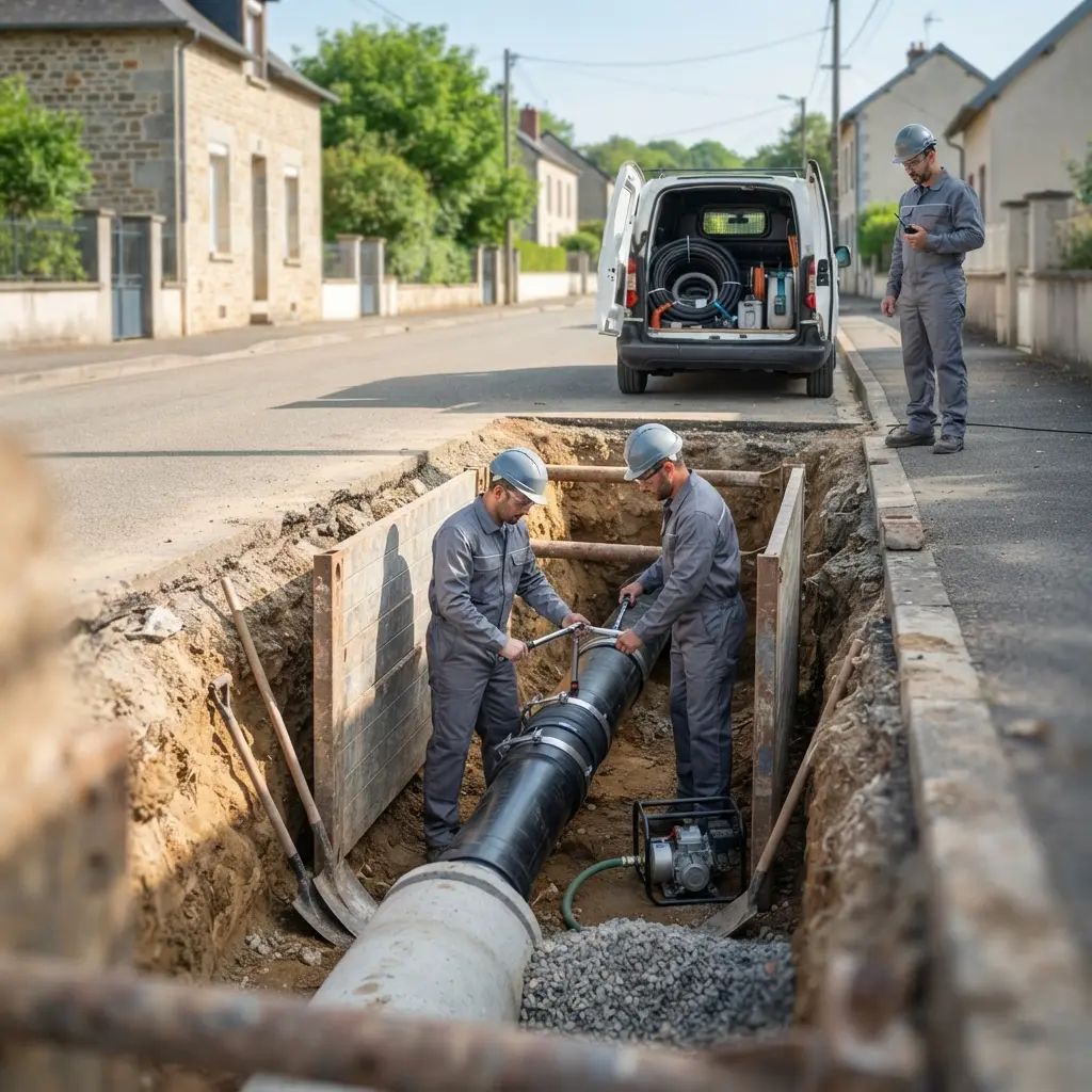Comment se déroule le raccordement à Douzy ?