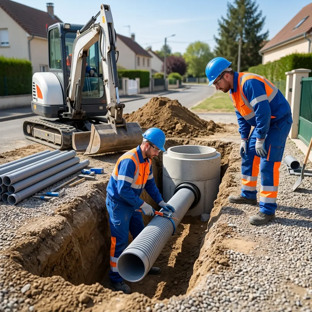 Prévenir les bouchons après vos travaux d'assainissement