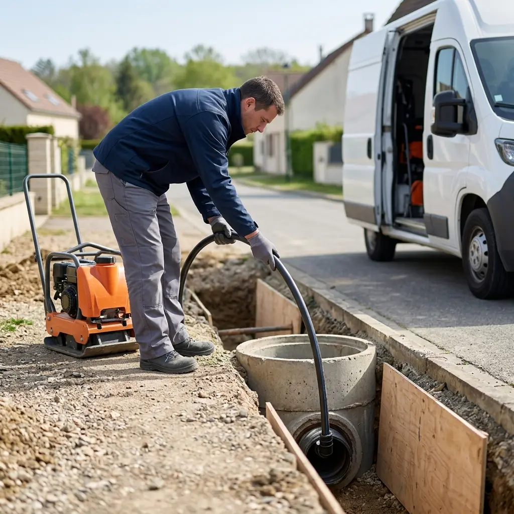 Raccordement au tout à l'égout Saint-Lyé (10180)