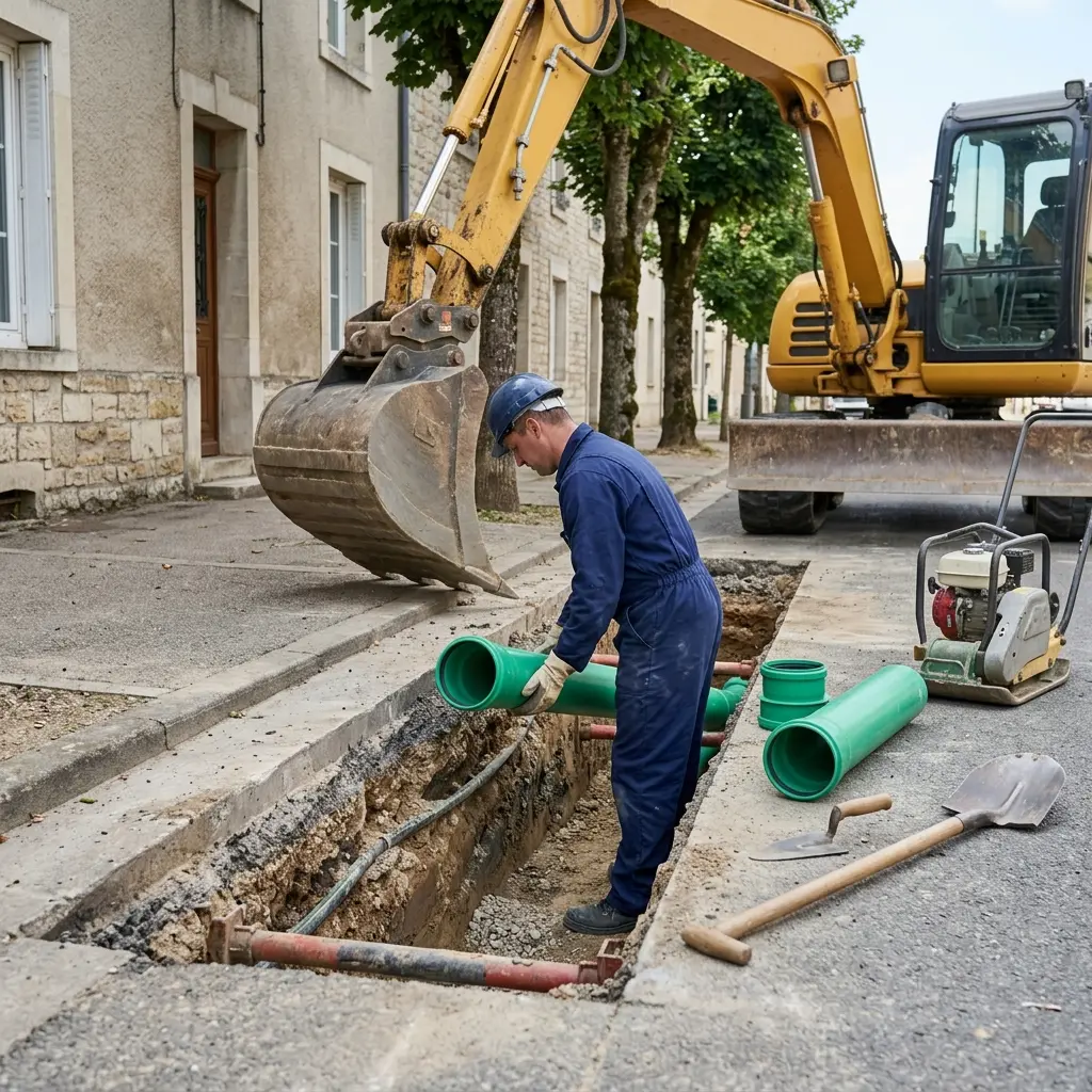 Comment notre équipe procède lors du raccordement