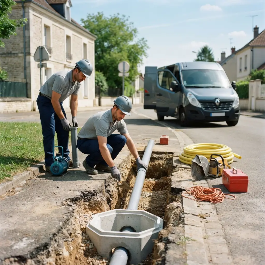 Raccordement au tout à l'égout Nogent-sur-Seine (10400)