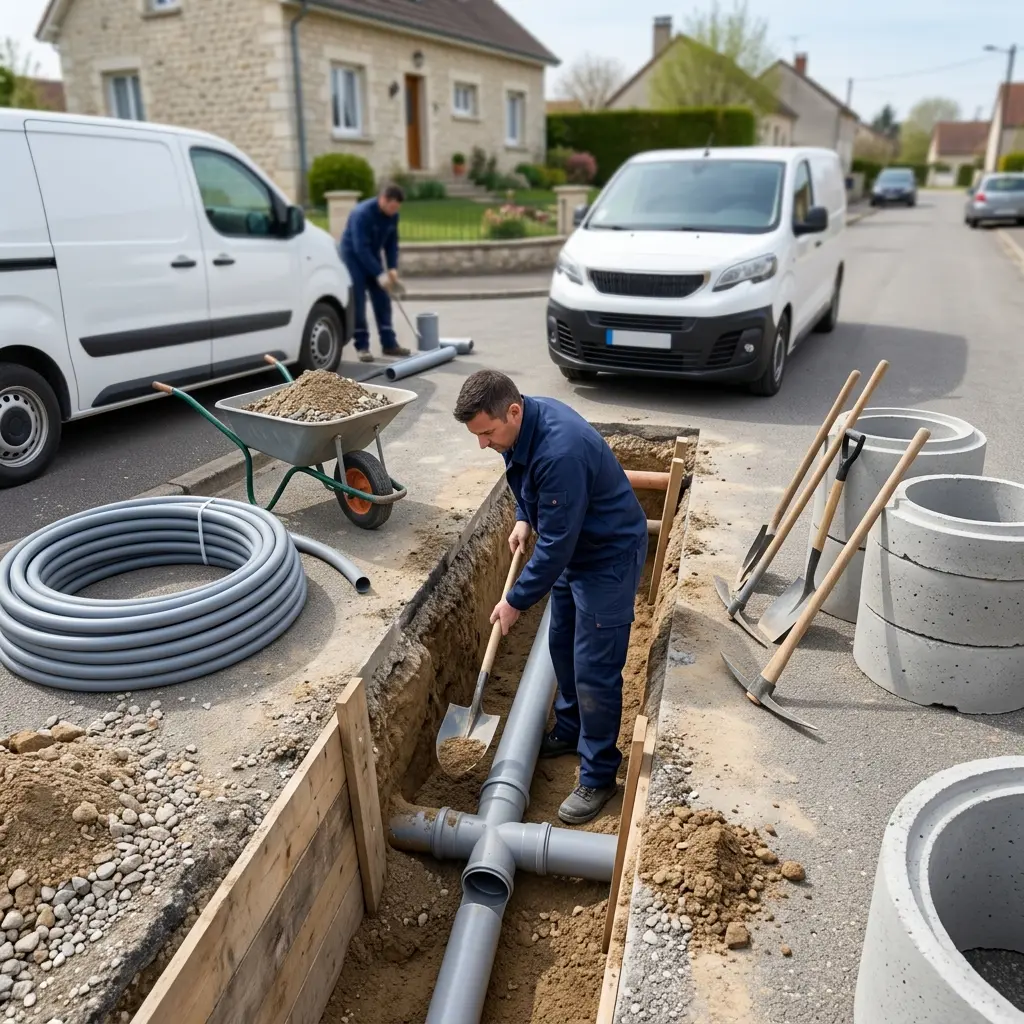 Raccordement au tout à l'égout Arcis-sur-Aube (10700)