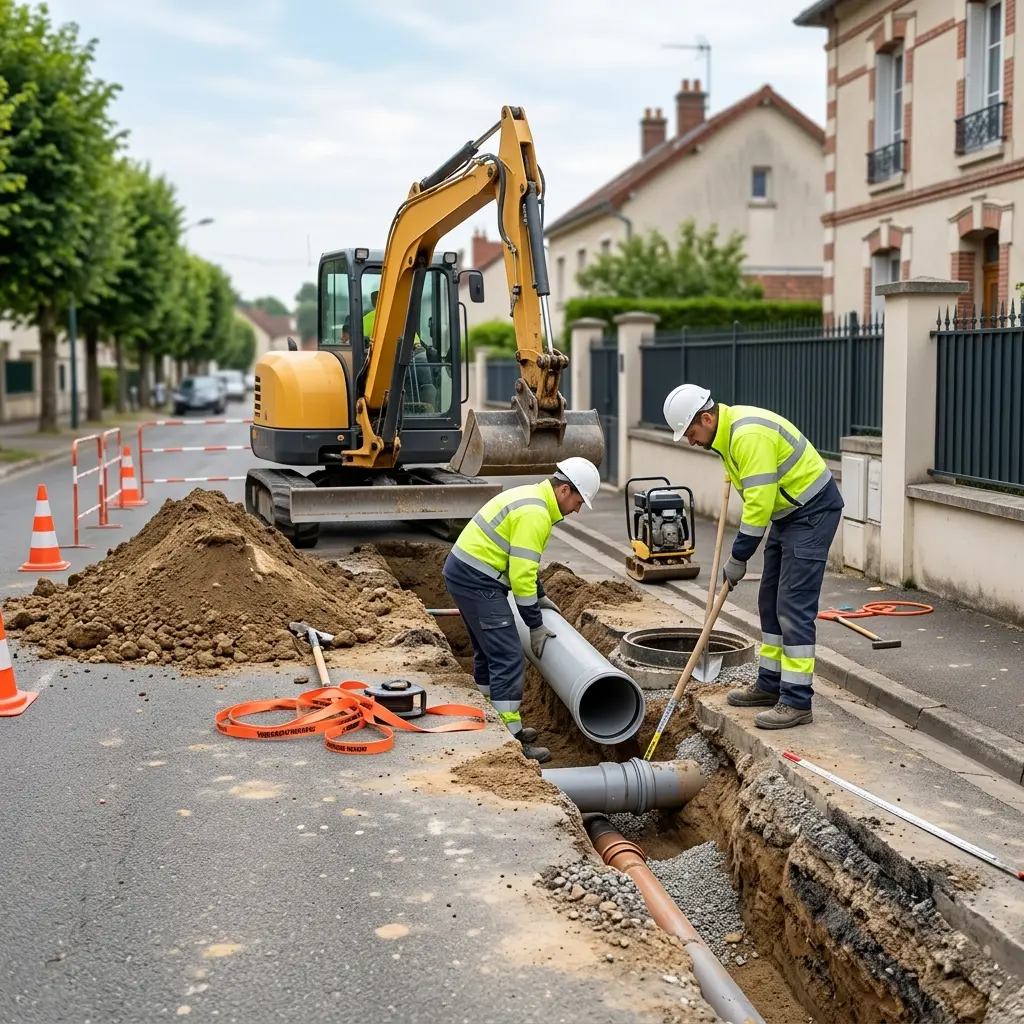 Raccordement au tout à l'égout Épernay (51200)