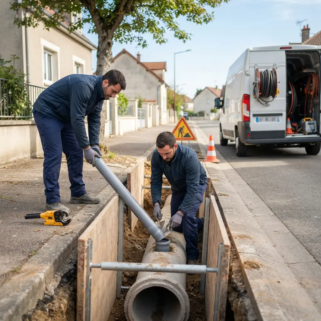 Prévenir les problèmes d'écoulement à Witry-lès-Reims