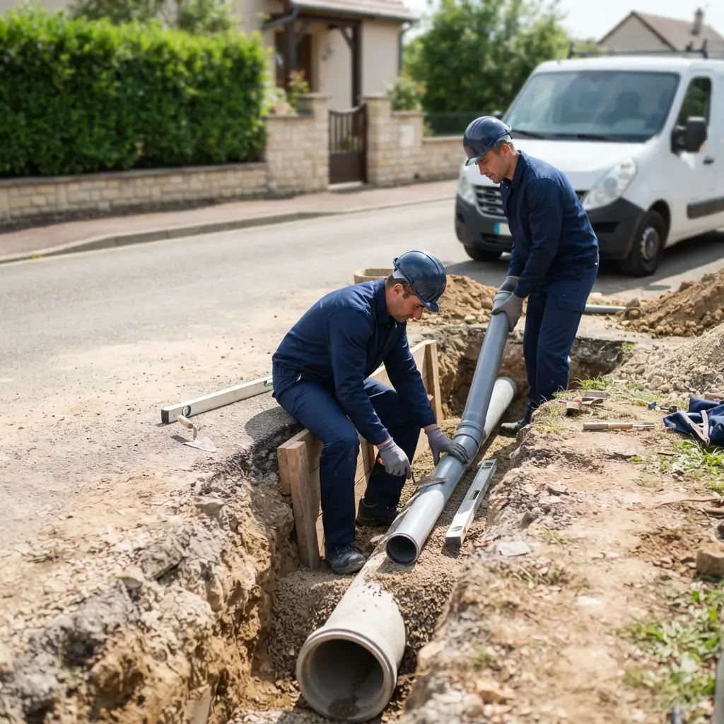 Raccordement au tout à l'égout Saint-Memmie (51470)