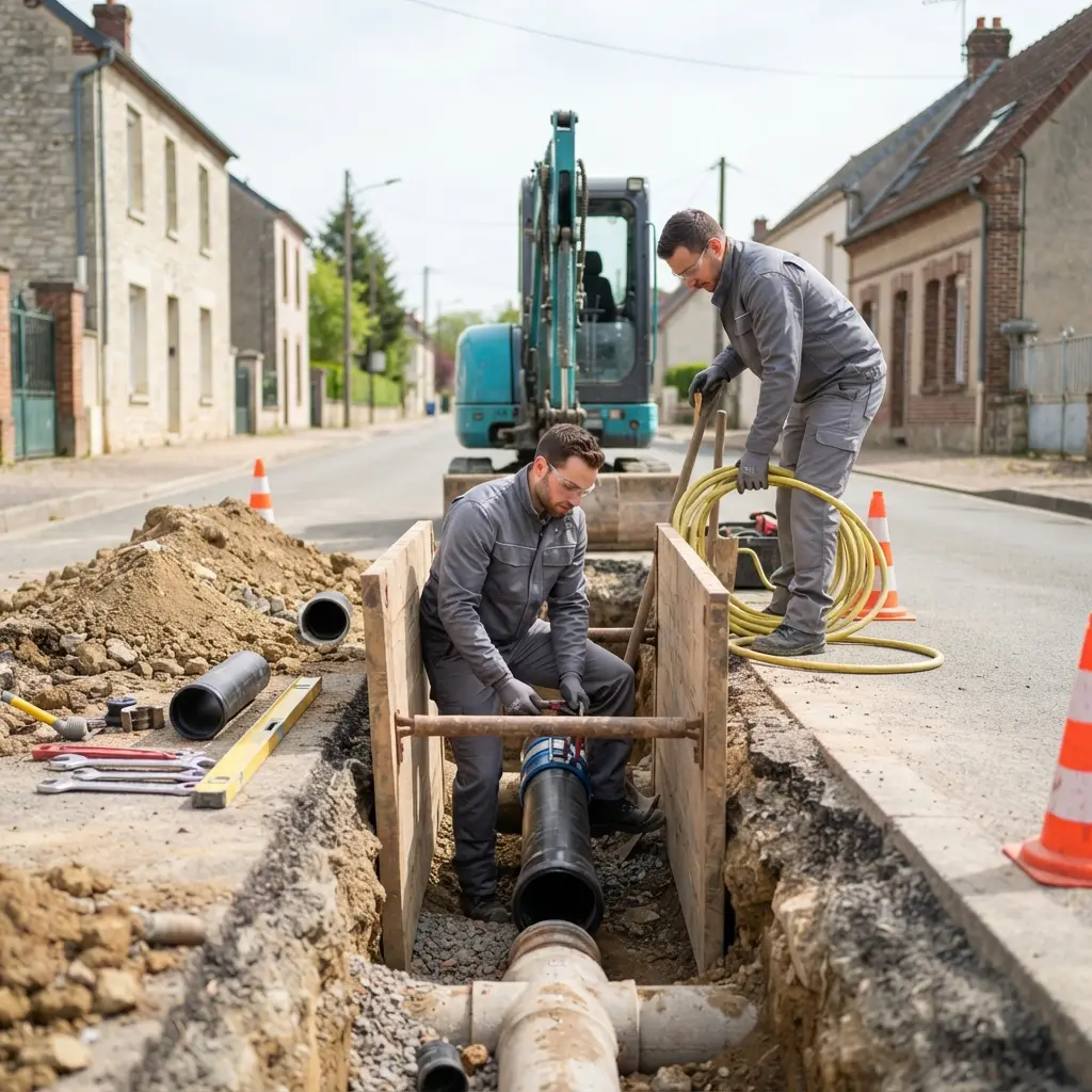 Pourquoi choisir notre service de raccordement à l'égout à Fagnières