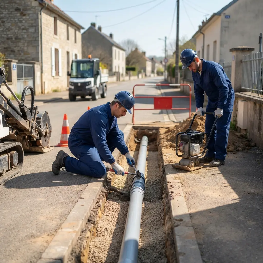 Raccordement au tout à l'égout Saint-Dizier (52100)