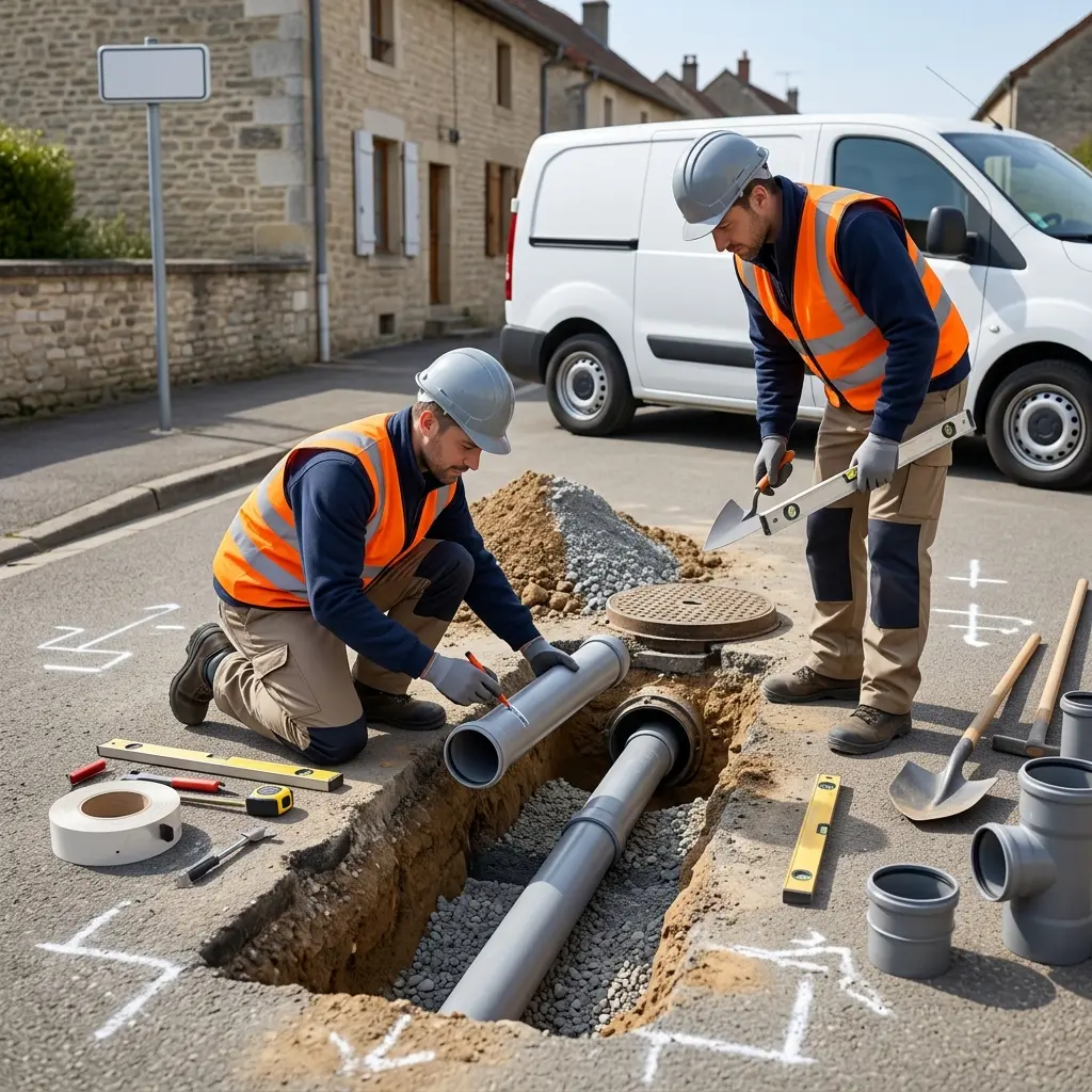 Raccordement au tout à l'égout Langres (52200)