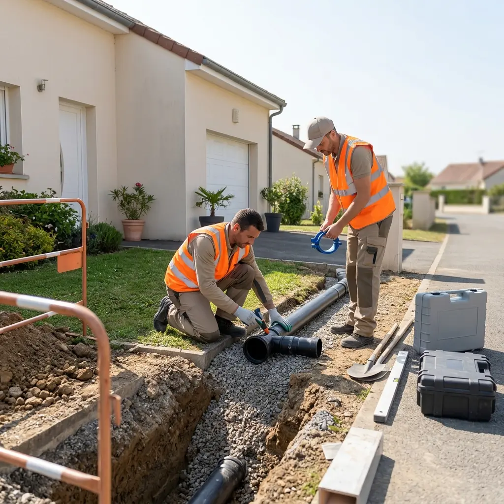 Raccordement au tout à l'égout La Porte du Der (52220)
