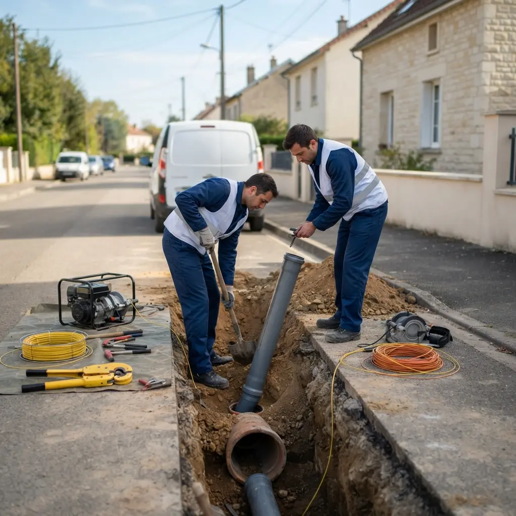 Comment se déroule le raccordement à Nogent ?