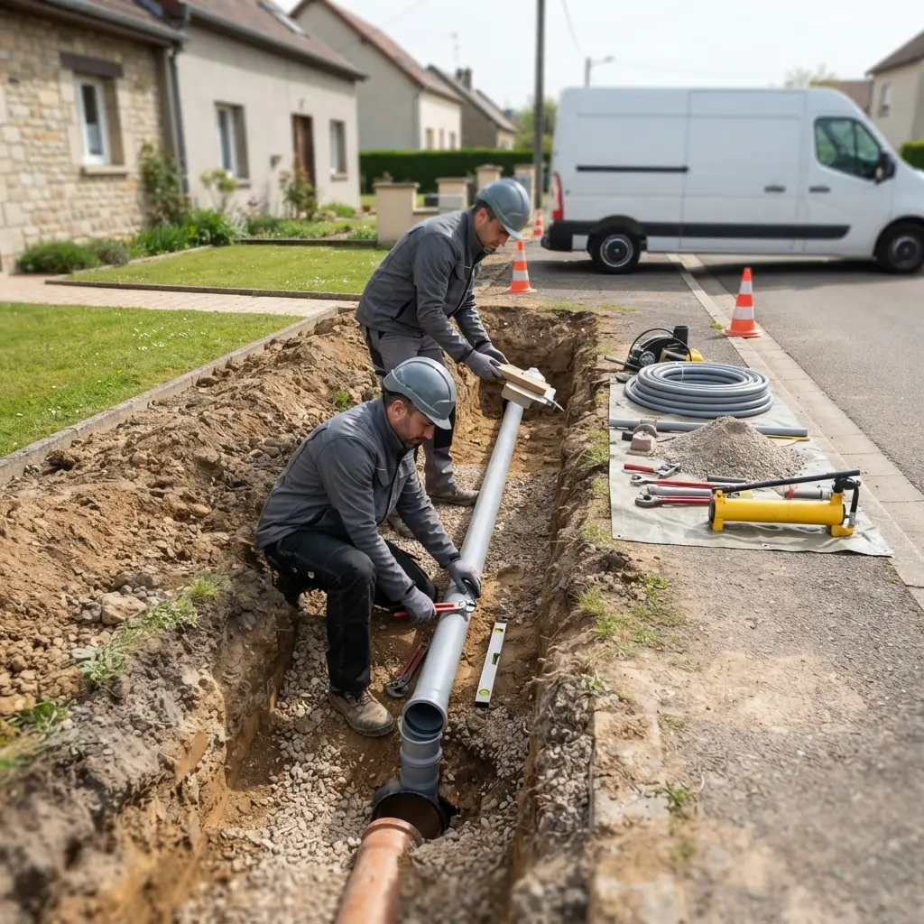 Expertise en raccordement à Villerupt