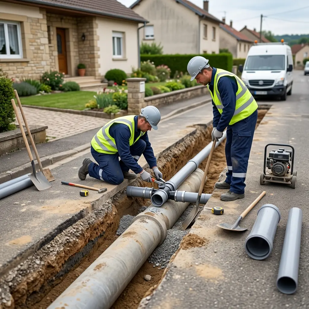 Raccordement au tout à l'égout Longuyon (54260)
