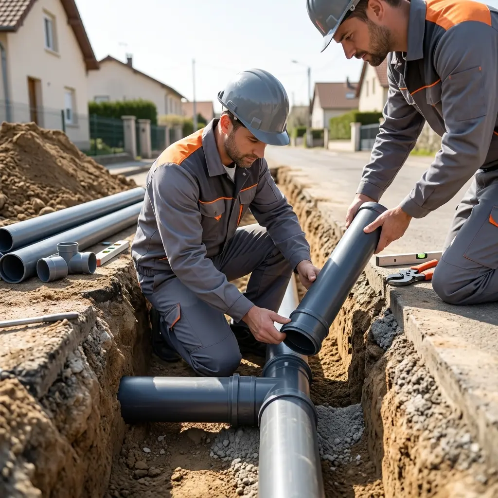 Confiez votre raccordement au tout à l'égout à Chanteheux à des professionnels