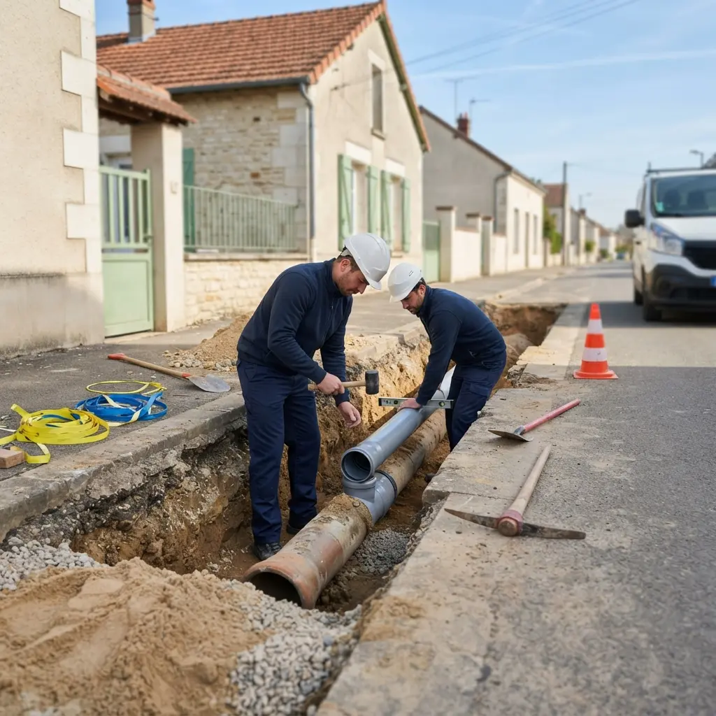Comment se déroule le raccordement à Cosnes-et-Romain ?
