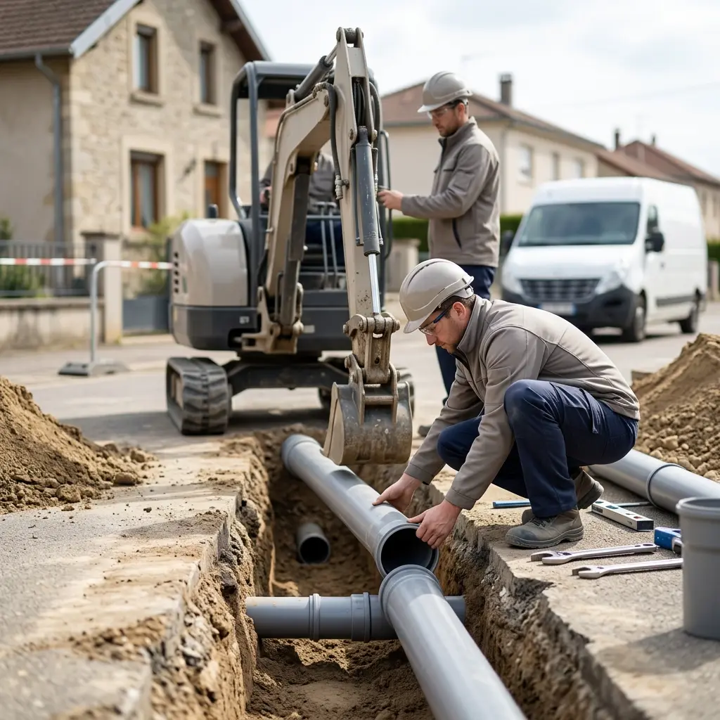 Notre approche professionnelle pour le raccordement au tout à l'égout
