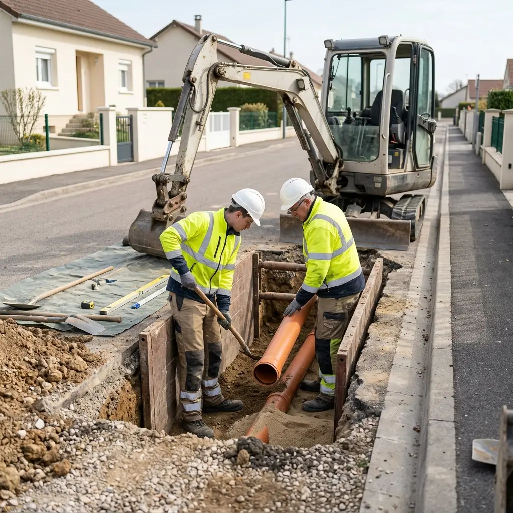 Prévenir les bouchons après vos travaux d'assainissement
