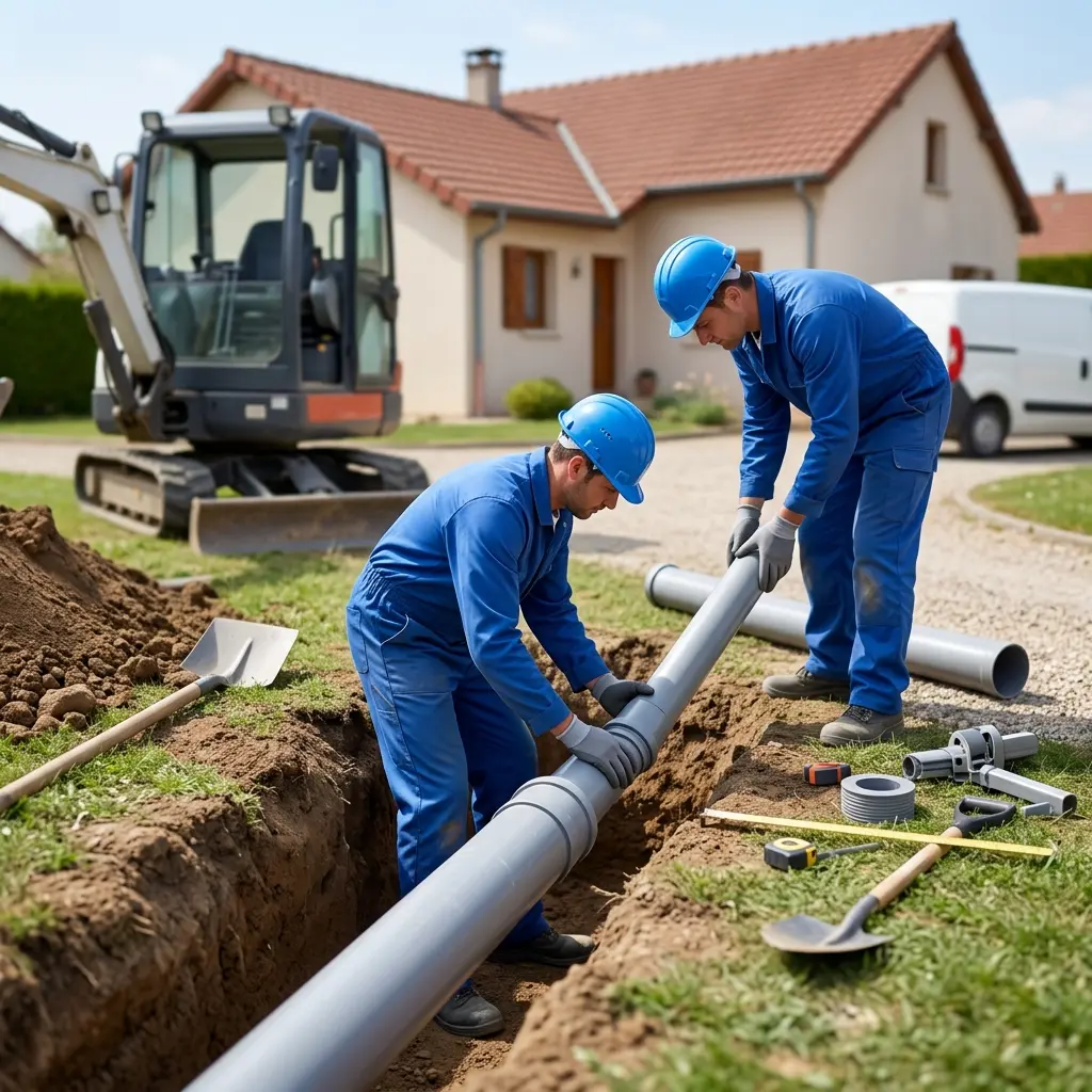 Raccordement au tout à l'égout Pagny-sur-Moselle (54530)