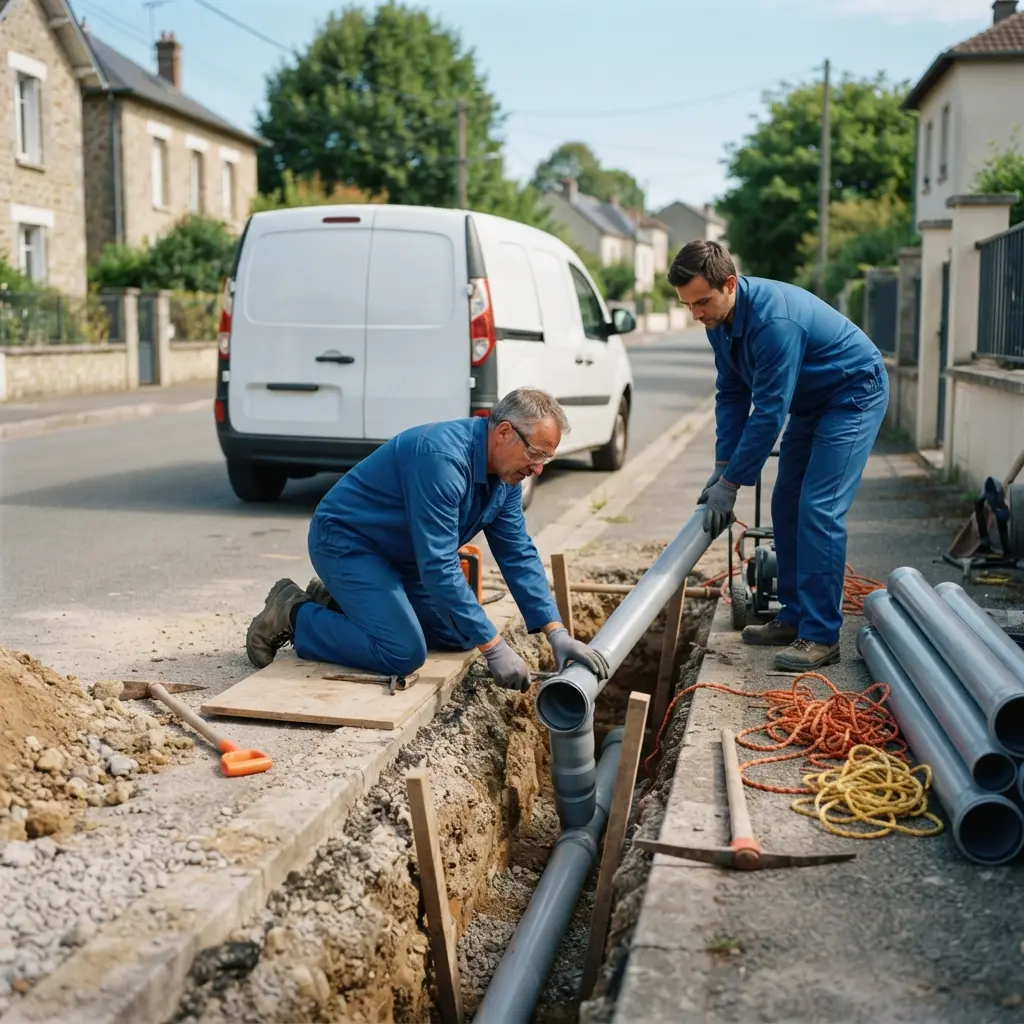Raccordement au tout à l'égout Foug (54570)