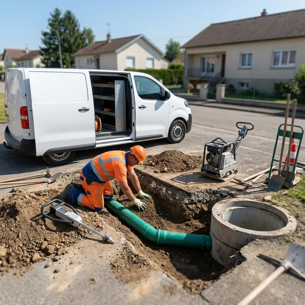 Un service professionnel pour vos eaux usées à Trieux
