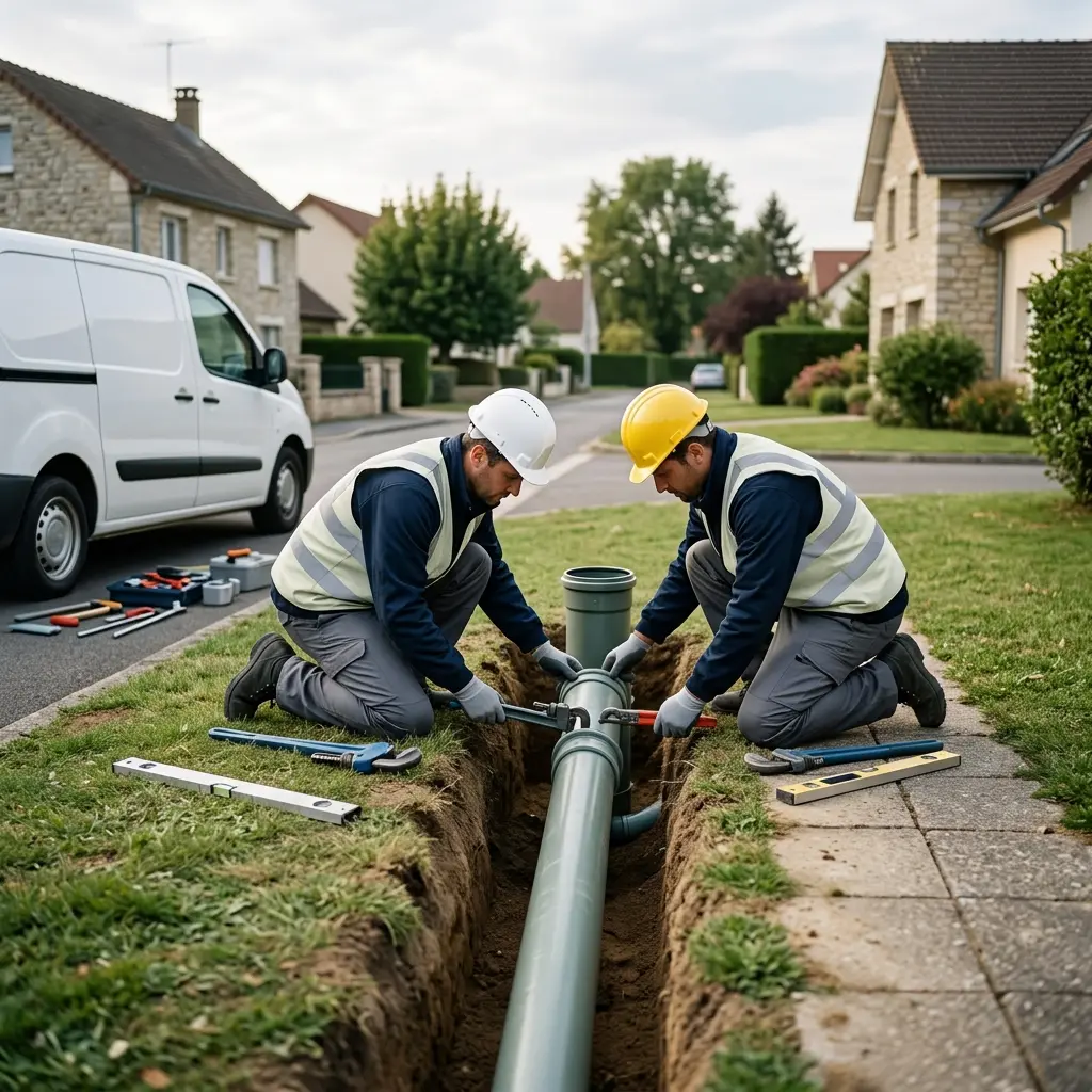 Raccordement au tout à l'égout Conflans-en-Jarnisy (54800)