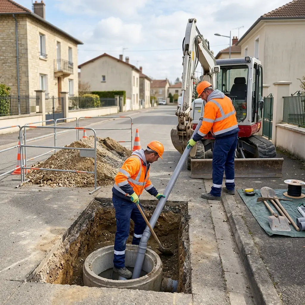 Raccordement au tout à l'égout Bar-le-Duc (55000)